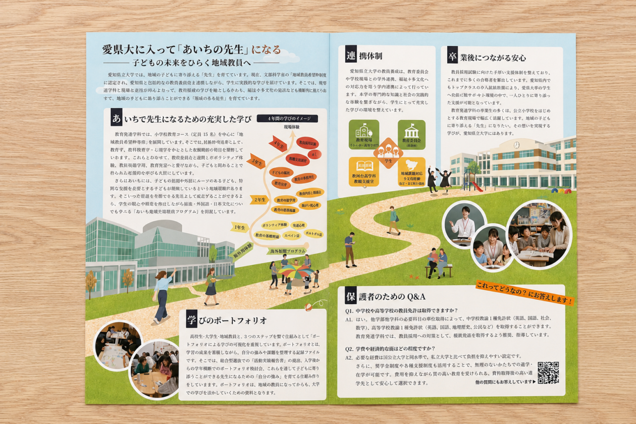 高校生・保護者向けリーフレット2